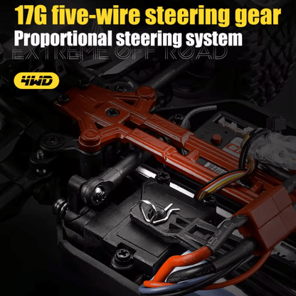 Auto a Control Remoto - 1/16 Adventurer Buggy - SCY 16106 Gris o Rojo - Jugueteria del Sur