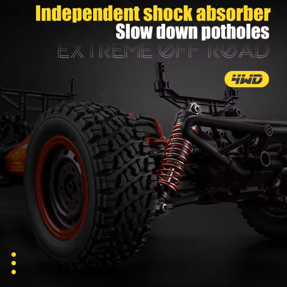 Auto a Control Remoto - 1/16 Adventurer Buggy - SCY 16106 Gris o Rojo - Jugueteria del Sur