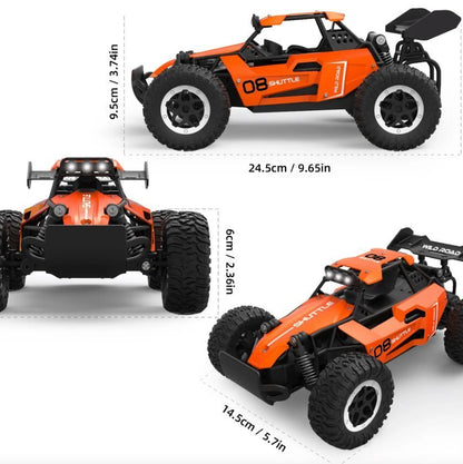 Auto a Control Remoto - 1/16 Buggy Shuttle K.K - Azul . Naranjo . Rojo - Jugueteria del Sur