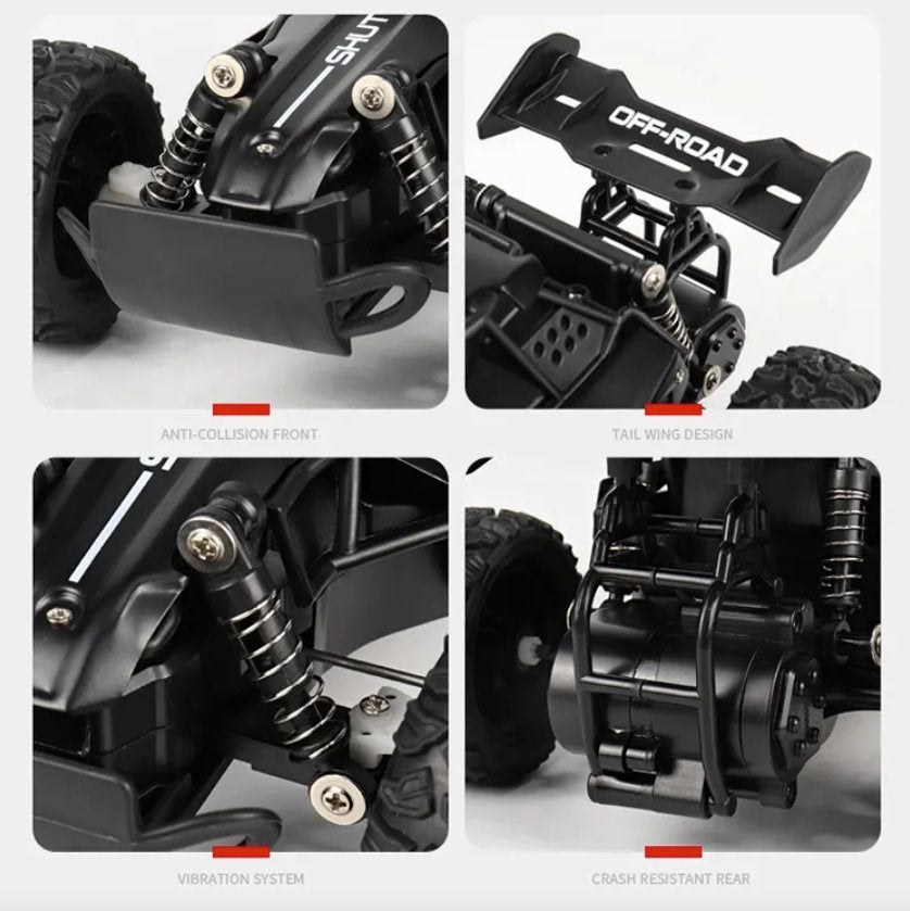 Auto a Control Remoto - 1/16 Buggy Shuttle K.K - Azul . Naranjo . Rojo - Jugueteria del Sur