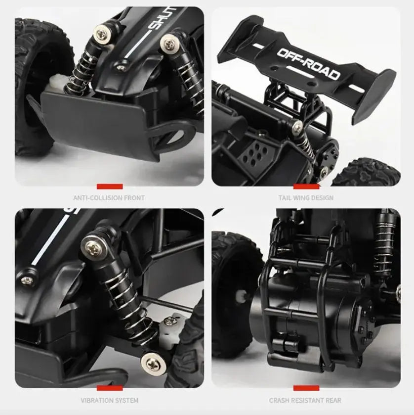 Auto a Control Remoto - 1/16 Buggy Shuttle K.K - Azul, Naranjo, Rojo - Jugueteria del Sur