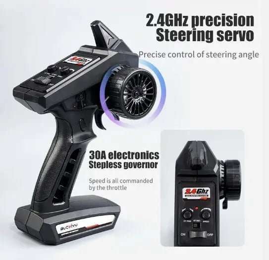 Auto a Control Remoto - 1/16 Camioneta Conquer - SCY 16102 Rojo o Verde - Jugueteria del Sur