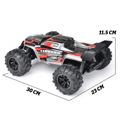 Auto a Control Remoto - 1/16 Camioneta Conquer - SCY 16102 Rojo o Verde - Jugueteria del Sur