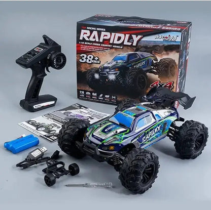 Auto a Control Remoto - 1/16 Camioneta Rapidly - SCY 16101 Azul o Morado - Jugueteria del Sur