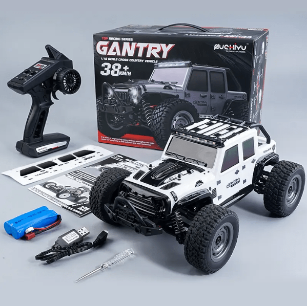 Auto a Control Remoto - 1/16 Jeep Gantry Rally - SCY 16103 - Juguetería del Sur