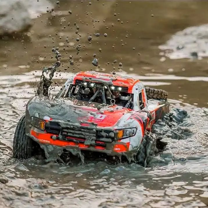 Auto a Control Remoto - 1/16 Rally Baja Rapid - SCY Q130 Rojo o Azul - Jugueteria del Sur