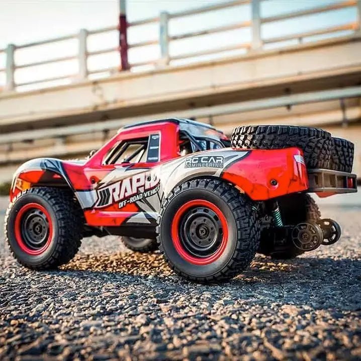 Auto a Control Remoto - 1/16 Rally Baja Rapid - SCY Q130 Rojo o Azul - Jugueteria del Sur
