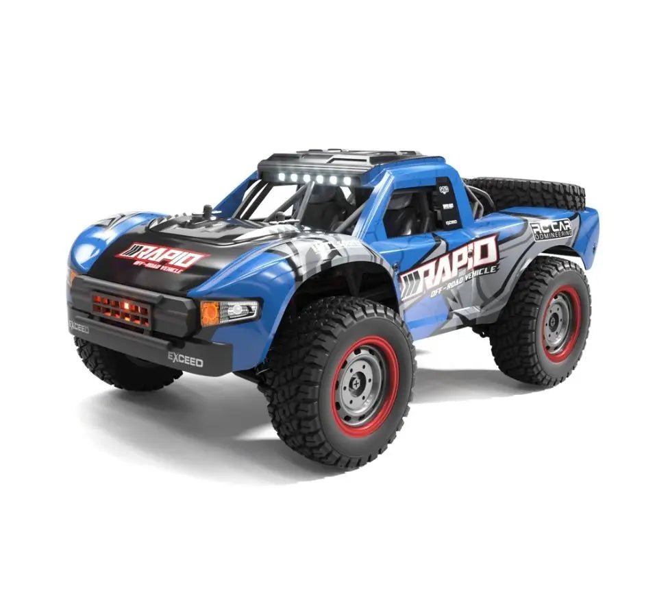 Auto a Control Remoto - 1/16 Rally Baja Rapid - SCY Q130 Rojo o Azul - Jugueteria del Sur