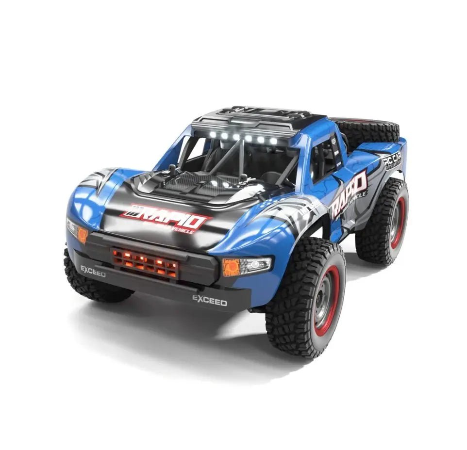Auto a Control Remoto - 1/16 Rally Baja Rapid - SCY Q130 Rojo o Azul - Jugueteria del Sur