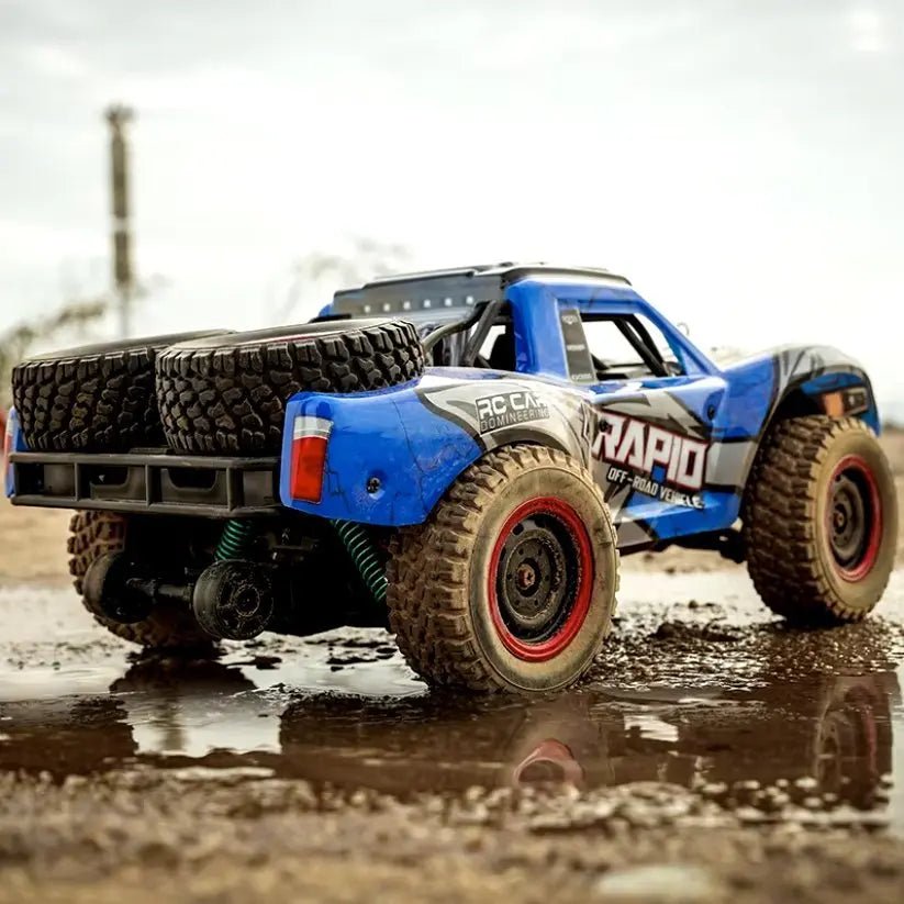 Auto a Control Remoto - 1/16 Rally Baja Rapid - SCY Q130 Rojo o Azul - Jugueteria del Sur