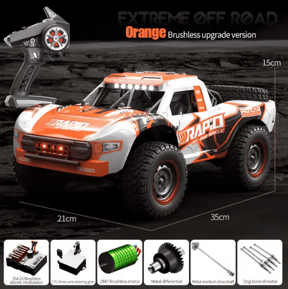Auto a Control Remoto - 1/16 Rapid Baja Brushless - JJRC Q130 PRO - Jugueteria del Sur