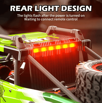 Auto a Control Remoto - 1/16 RIGID Level 8 - JJRC C8805 Rojo - Jugueteria del Sur