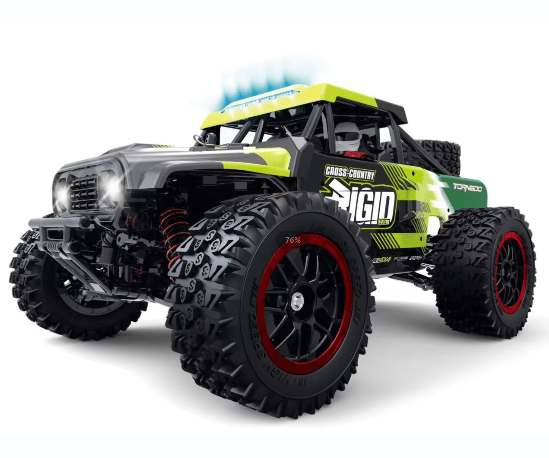 Auto a Control Remoto - 1/16 RIGID Level 8 - JJRC C8805 Rojo - Jugueteria del Sur