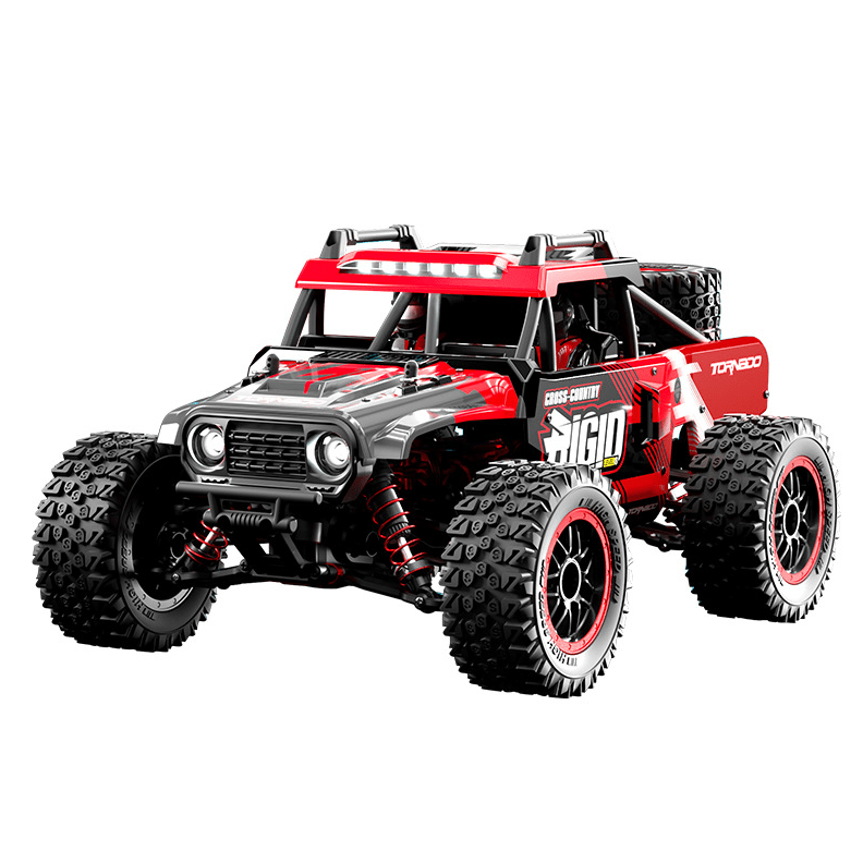 Auto a Control Remoto - 1/16 RIGID Level 8 - JJRC C8805 Rojo - Juguetería del Sur