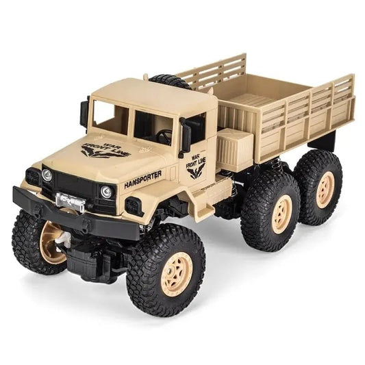Auto a Control Remoto - 1/18 Camión Militar - JJRC Q69 - YW - Jugueteria del Sur