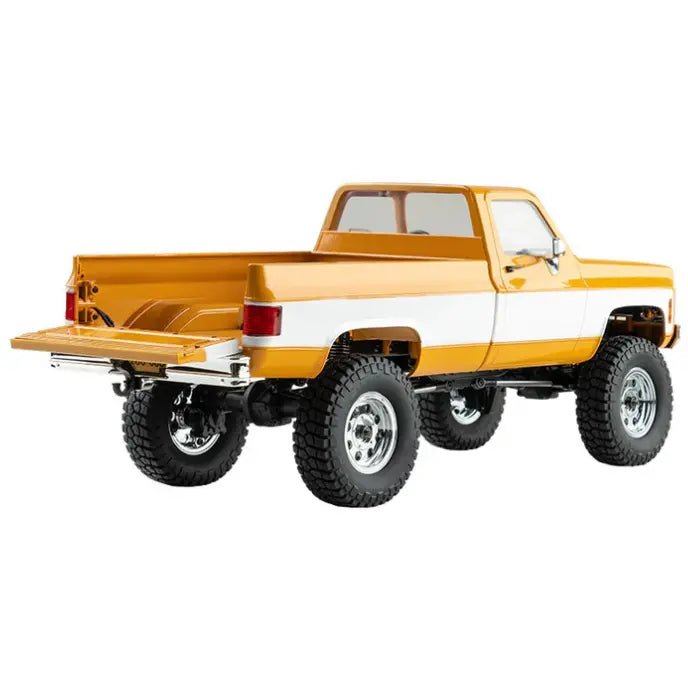 Auto a Control Remoto - 1/18 CHEVROLET K10 - FMS FCX18 Amarillo, Rojo o Negro - Jugueteria del Sur