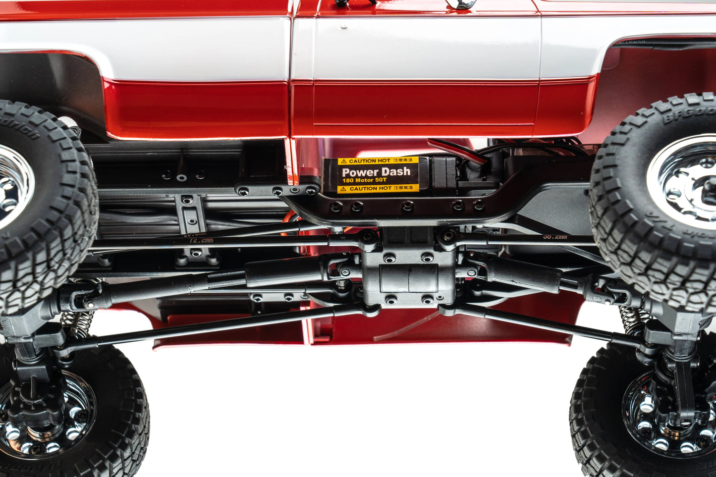 Auto a Control Remoto - 1/18 CHEVROLET K10 - FMS FCX18 Amarillo, Rojo o Negro - Jugueteria del Sur