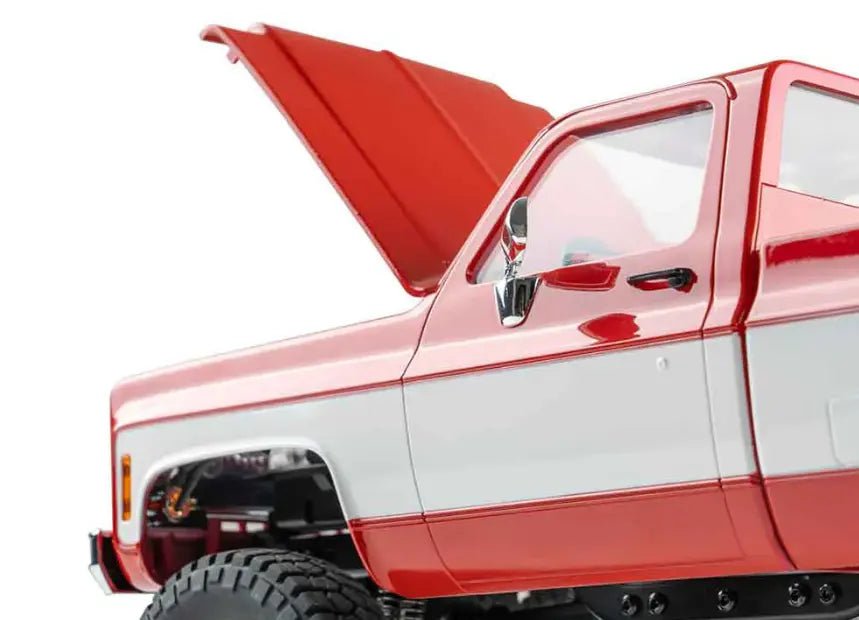 Auto a Control Remoto - 1/18 CHEVROLET K10 - FMS FCX18 Amarillo, Rojo o Negro - Jugueteria del Sur