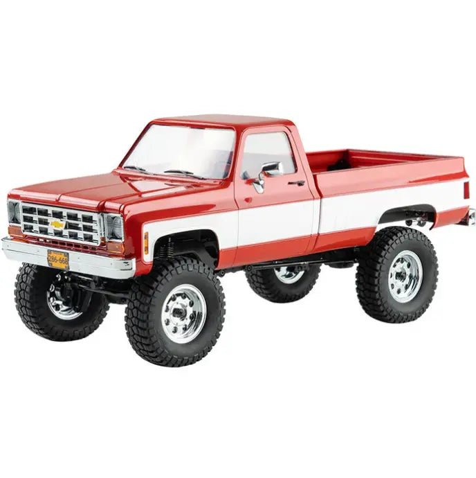 Auto a Control Remoto - 1/18 CHEVROLET K10 - FMS FCX18 Amarillo, Rojo o Negro - Jugueteria del Sur