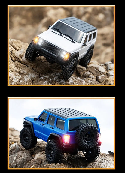 Auto a Control Remoto - 1/18 Jeep Cherokee XJ - JJRC C8809 Verde, Azul, Blanco o Gris - Jugueteria del Sur