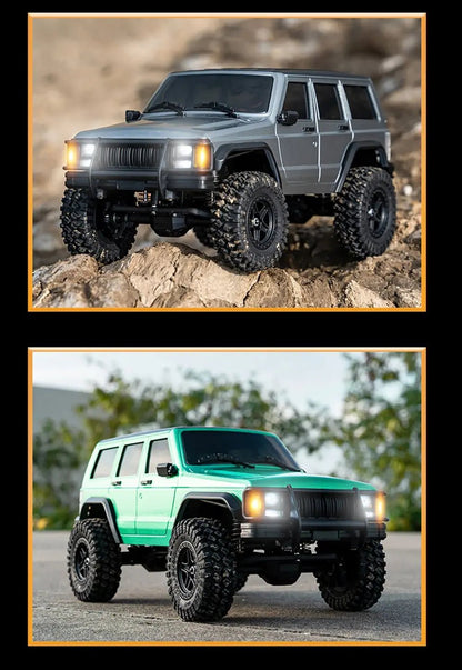 Auto a Control Remoto - 1/18 Jeep Cherokee XJ - JJRC C8809 Verde, Azul, Blanco o Gris - Jugueteria del Sur