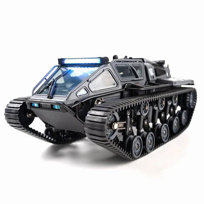 Auto a Control Remoto - 1/18 Tanque Anfibio Ripsaw - JJRC C8812 Negro o Cafe - Jugueteria del Sur