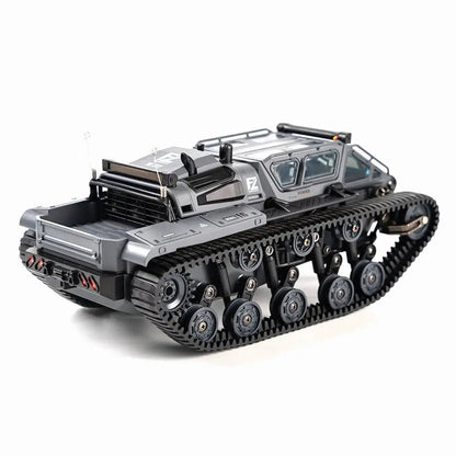 Auto a Control Remoto - 1/18 Tanque Anfibio Ripsaw - JJRC C8812 Negro o Cafe - Jugueteria del Sur