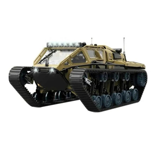 Auto a Control Remoto - 1/18 Tanque Anfibio Ripsaw - JJRC C8812 Negro o Cafe - Jugueteria del Sur