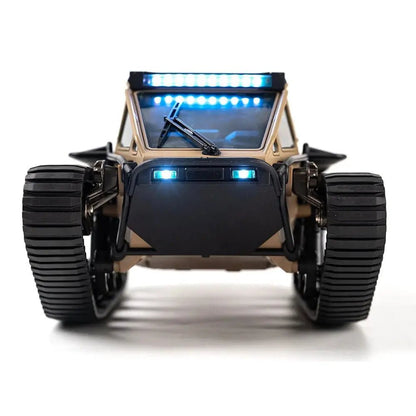 Auto a Control Remoto - 1/18 Tanque Anfibio Ripsaw - JJRC C8812 Negro o Cafe - Jugueteria del Sur