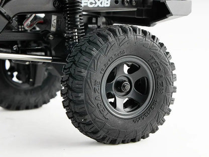 Auto a Control Remoto - 1/18 TOYOTA Land Cruiser 80 - FMS FCX18 LC80 V2 Gris o Amarillo o Azul - Jugueteria del Sur