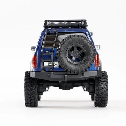 Auto a Control Remoto - 1/18 TOYOTA Land Cruiser 80 - FMS FCX18 LC80 V2 Gris o Amarillo o Azul - Jugueteria del Sur