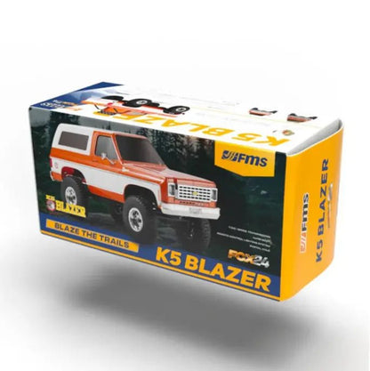 Auto a Control Remoto - 1/24 CHEVROLET K5 Blazer - FMS FCX24 Naranja, Negro o Café - Jugueteria del Sur