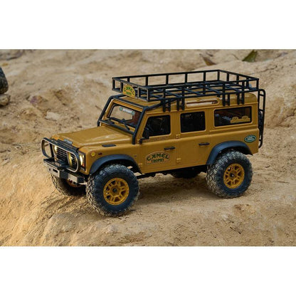 Auto a Control Remoto - 1/24 Land Rover DEFENDER 110 Camel Trophy Edition - FMS FCX24M - Jugueteria del Sur