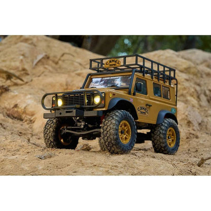 Auto a Control Remoto - 1/24 Land Rover DEFENDER 90 Camel Trophy Edition - FMS FCX24M - Jugueteria del Sur