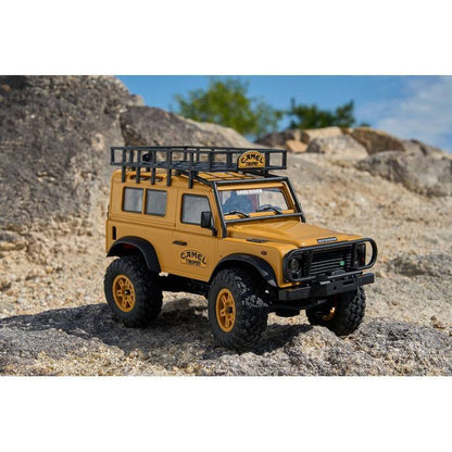 Auto a Control Remoto - 1/24 Land Rover DEFENDER 90 Camel Trophy Edition - FMS FCX24M - Jugueteria del Sur