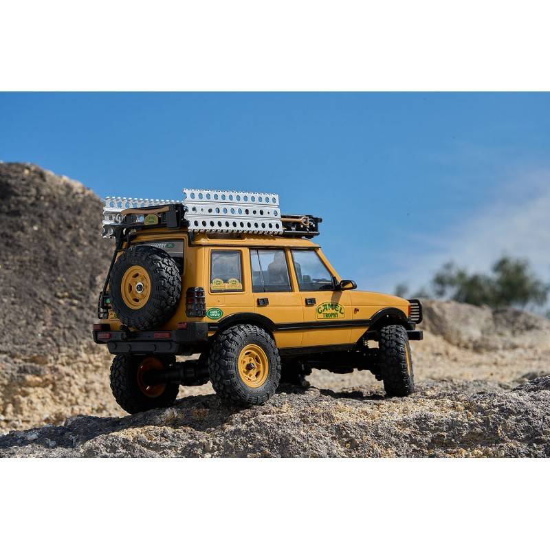 Auto a Control Remoto - 1/24 Land Rover DISCOVERY Camel Trophy Edition - FMS FCX24M - Jugueteria del Sur