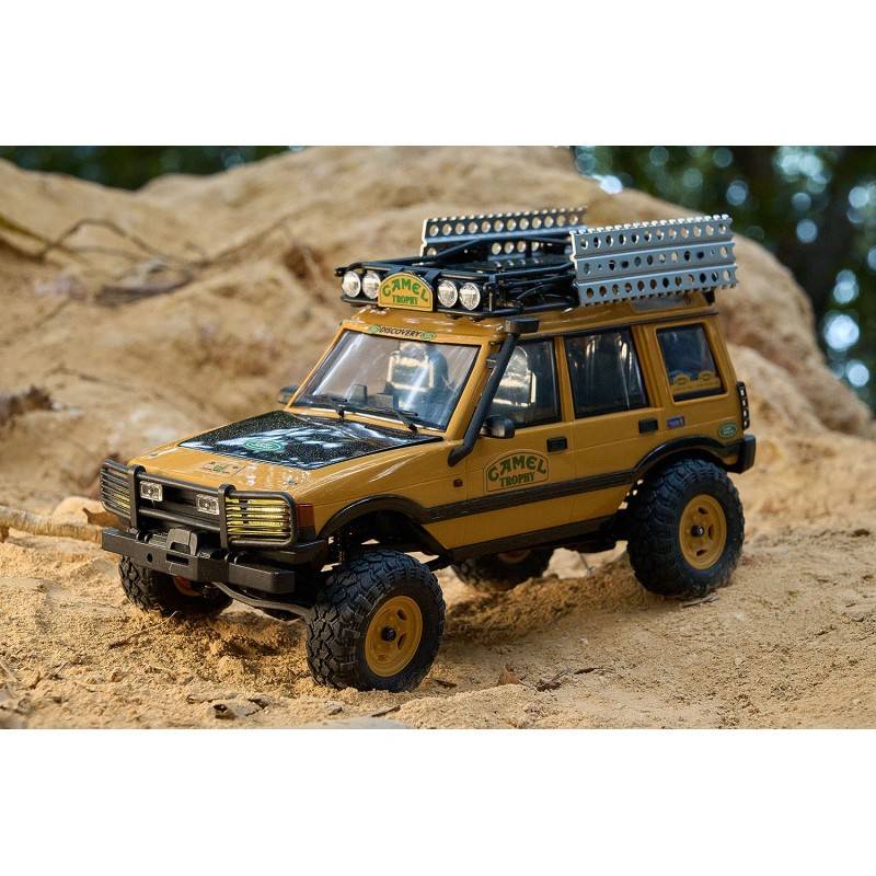 Auto Control Remoto 1/24 Land Rover DISCOVERY Camel Trophy FMS