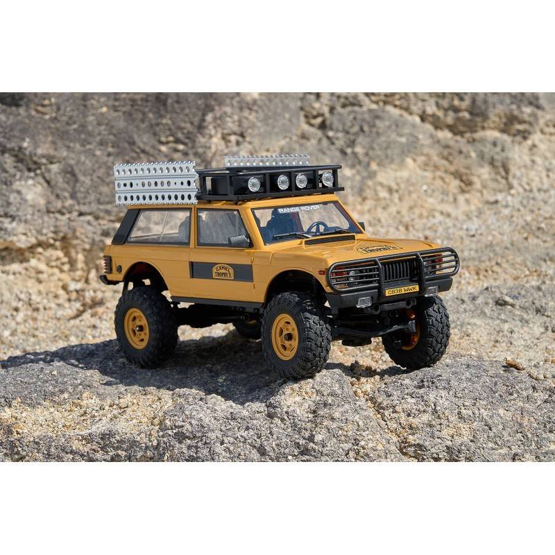 Auto a Control Remoto - 1/24 Land Rover RANGE ROVER Camel Trophy Edition - FMS FCX24M - Jugueteria del Sur
