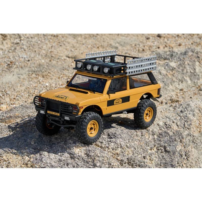 Auto a Control Remoto - 1/24 Land Rover RANGE ROVER Camel Trophy Edition - FMS FCX24M - Jugueteria del Sur