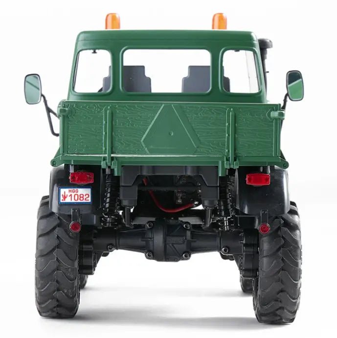 Auto a Control Remoto - 1/24 Mercedes - Benz Unimog 421 - FMS FCX24 Verde, Gris o Rojo - Jugueteria del Sur