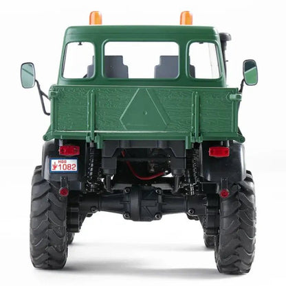 Auto a Control Remoto - 1/24 Mercedes - Benz Unimog 421 - FMS FCX24 Verde, Gris o Rojo - Jugueteria del Sur
