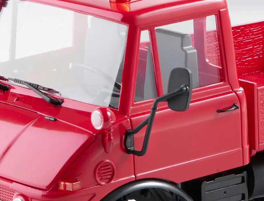 Auto a Control Remoto - 1/24 Mercedes - Benz Unimog 421 - FMS FCX24 Verde, Gris o Rojo - Jugueteria del Sur