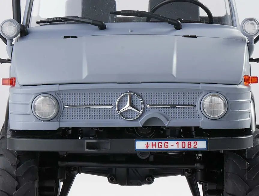 Auto a Control Remoto - 1/24 Mercedes - Benz Unimog 421 - FMS FCX24 Verde, Gris o Rojo - Jugueteria del Sur