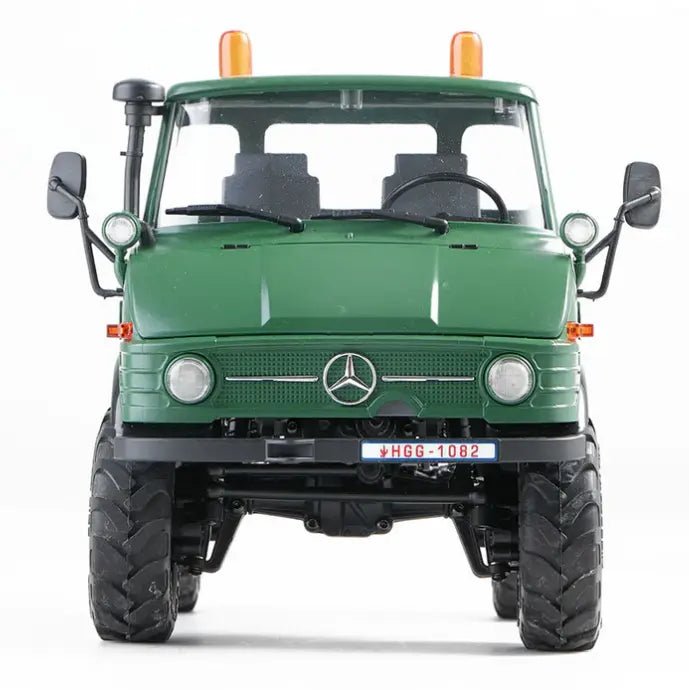 Auto a Control Remoto - 1/24 Mercedes - Benz Unimog 421 - FMS FCX24 Verde, Gris o Rojo - Jugueteria del Sur