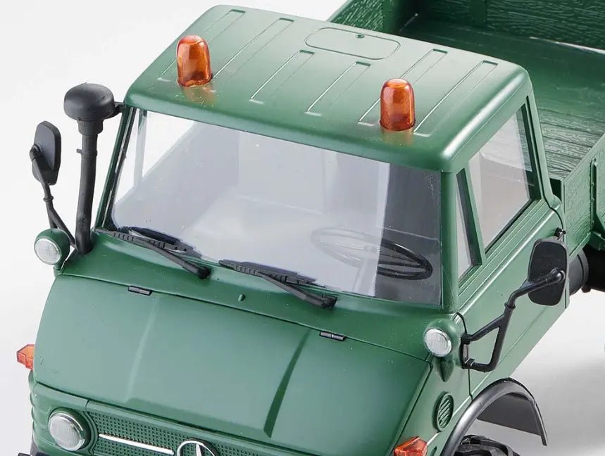 Auto a Control Remoto - 1/24 Mercedes - Benz Unimog 421 - FMS FCX24 Verde, Gris o Rojo - Jugueteria del Sur