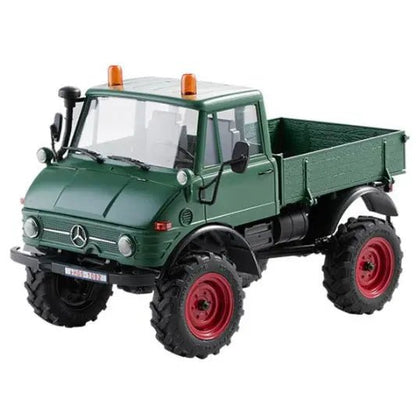 Auto a Control Remoto - 1/24 Mercedes - Benz Unimog 421 - FMS FCX24 Verde, Gris o Rojo - Jugueteria del Sur