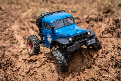 Auto a Control Remoto - 1/24 Power Wagon - FMS FCX24 Amarillo, Azul o Rojo - Jugueteria del Sur