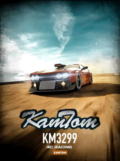Auto a Control Remoto - 1/32 Drift Kamtom - km3299 Rojo o Negro - Jugueteria del Sur