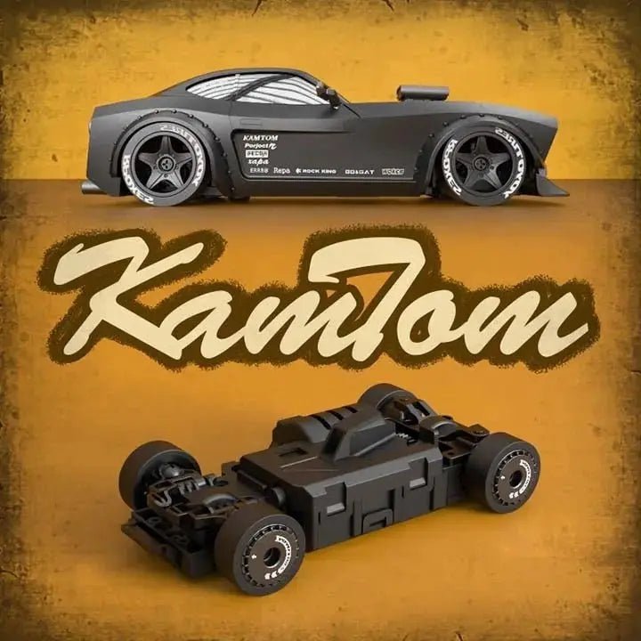 Auto a Control Remoto - 1/32 Drift Kamtom - km3299 Rojo o Negro - Jugueteria del Sur