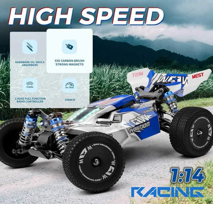 Auto a control remoto - Buggy a escala 1/14 - Wltoys 144011 - Jugueteria del Sur